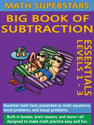 cover image of Math Superstars Big Book of Subtraction